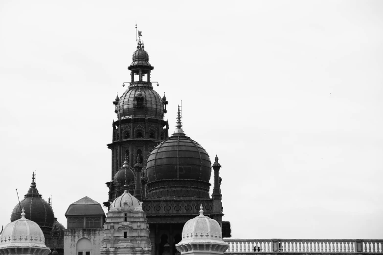 a large tower on top of a building