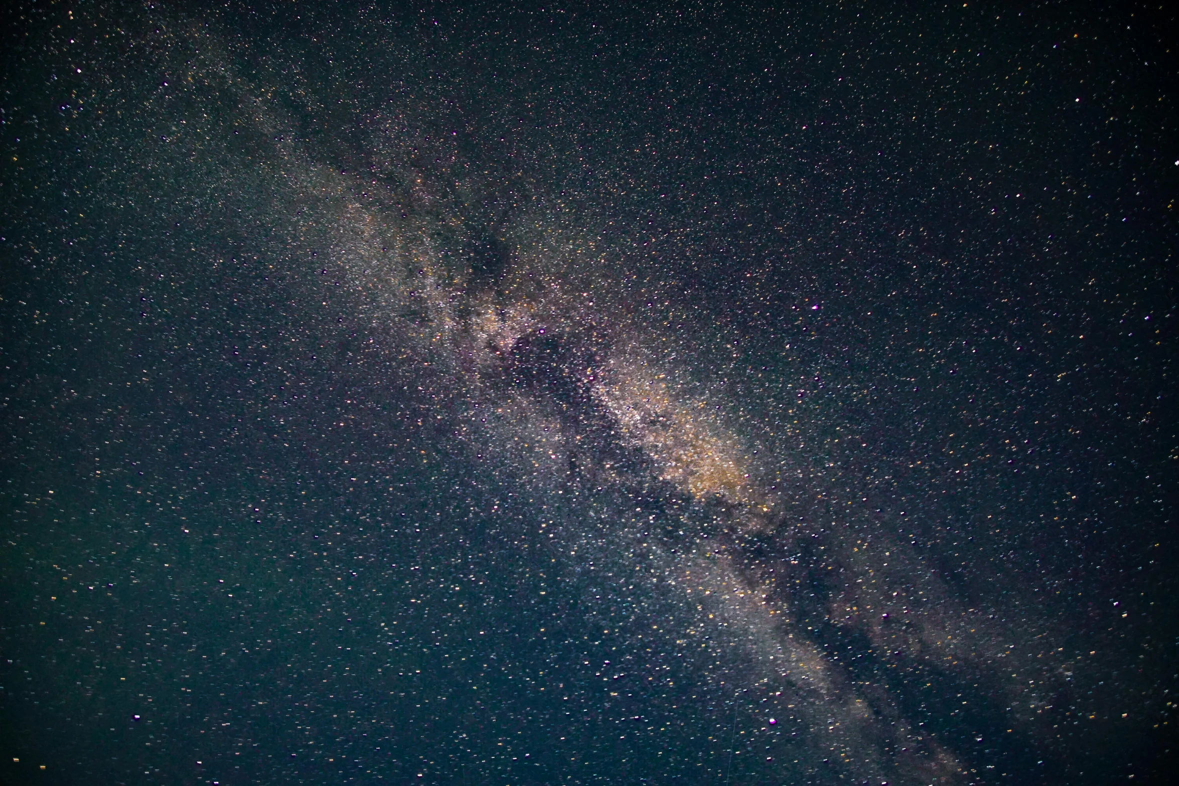 an amazing sky with stars and milky