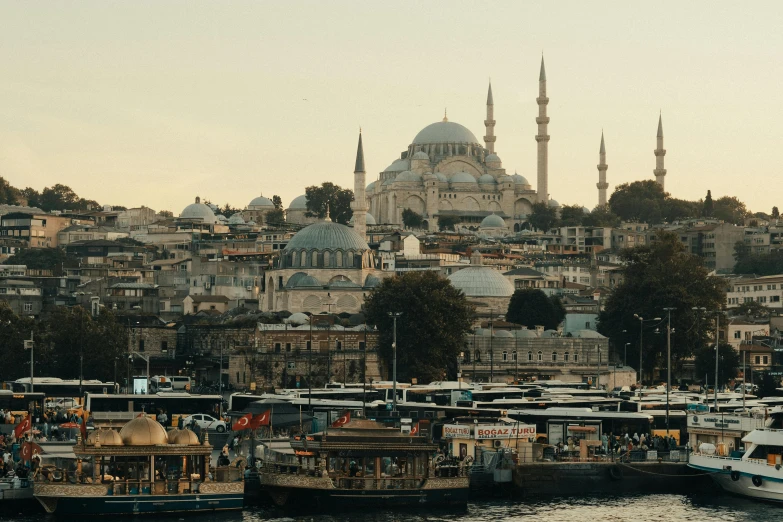 a big city with some very nice old buildings