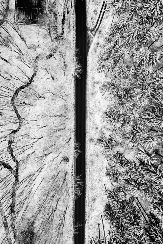 an aerial view of the sand at beach