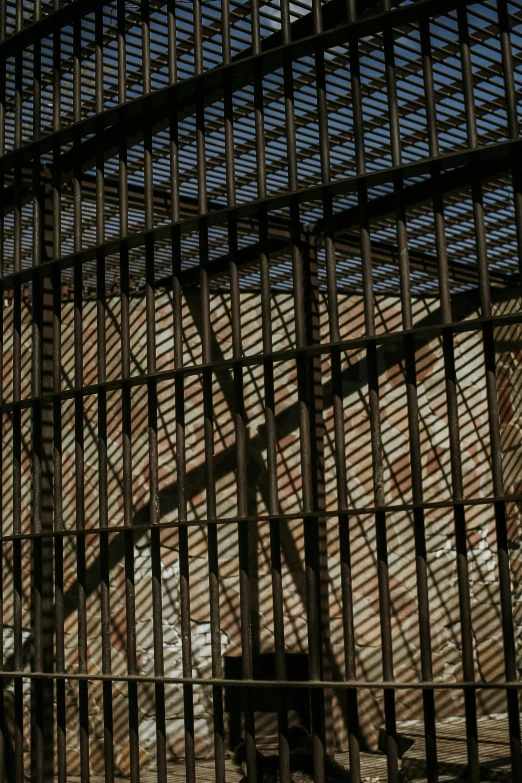 metal bars of different sizes on a wall