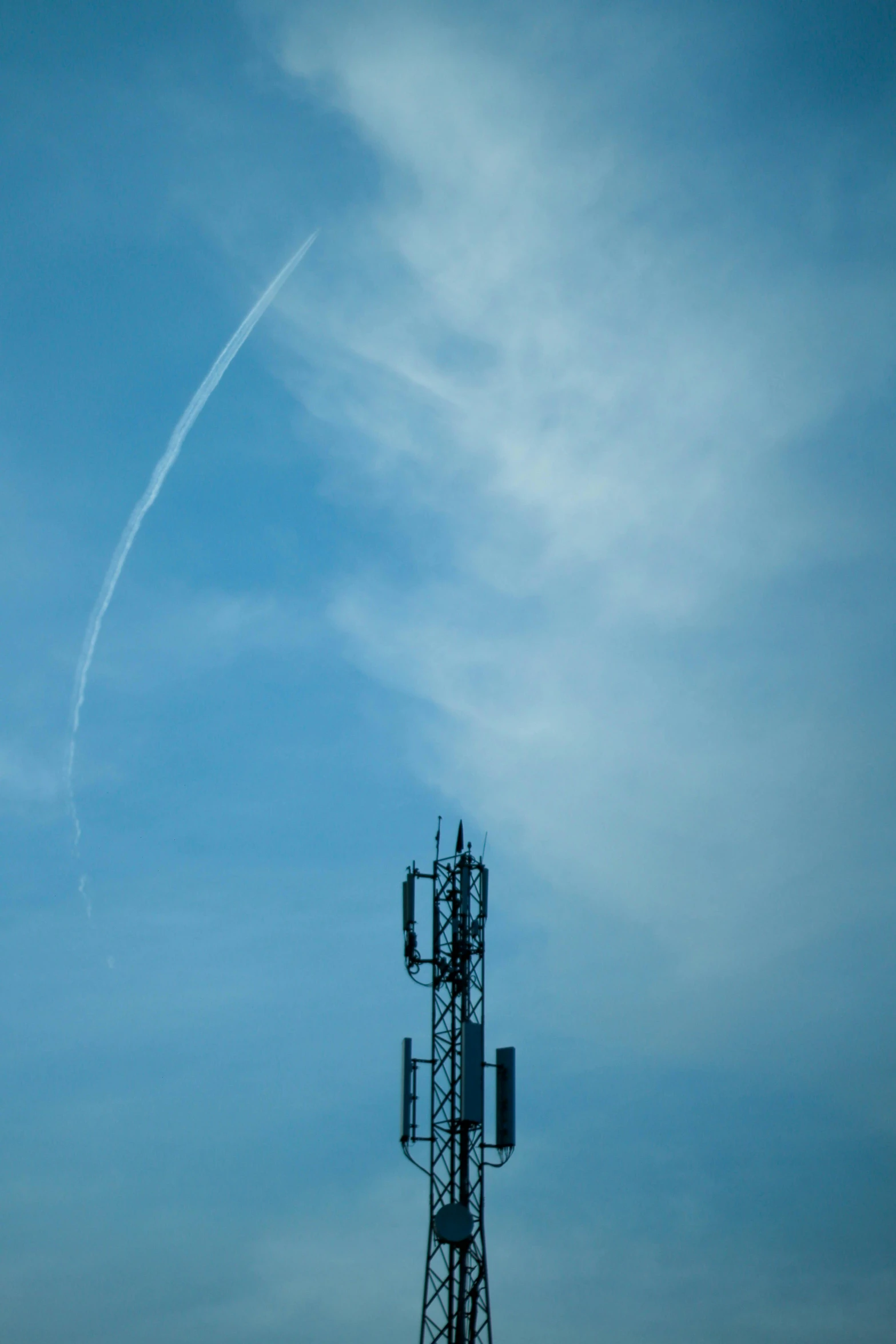 this is an image of a radio tower