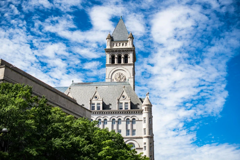 a tall building with a tower and a clock