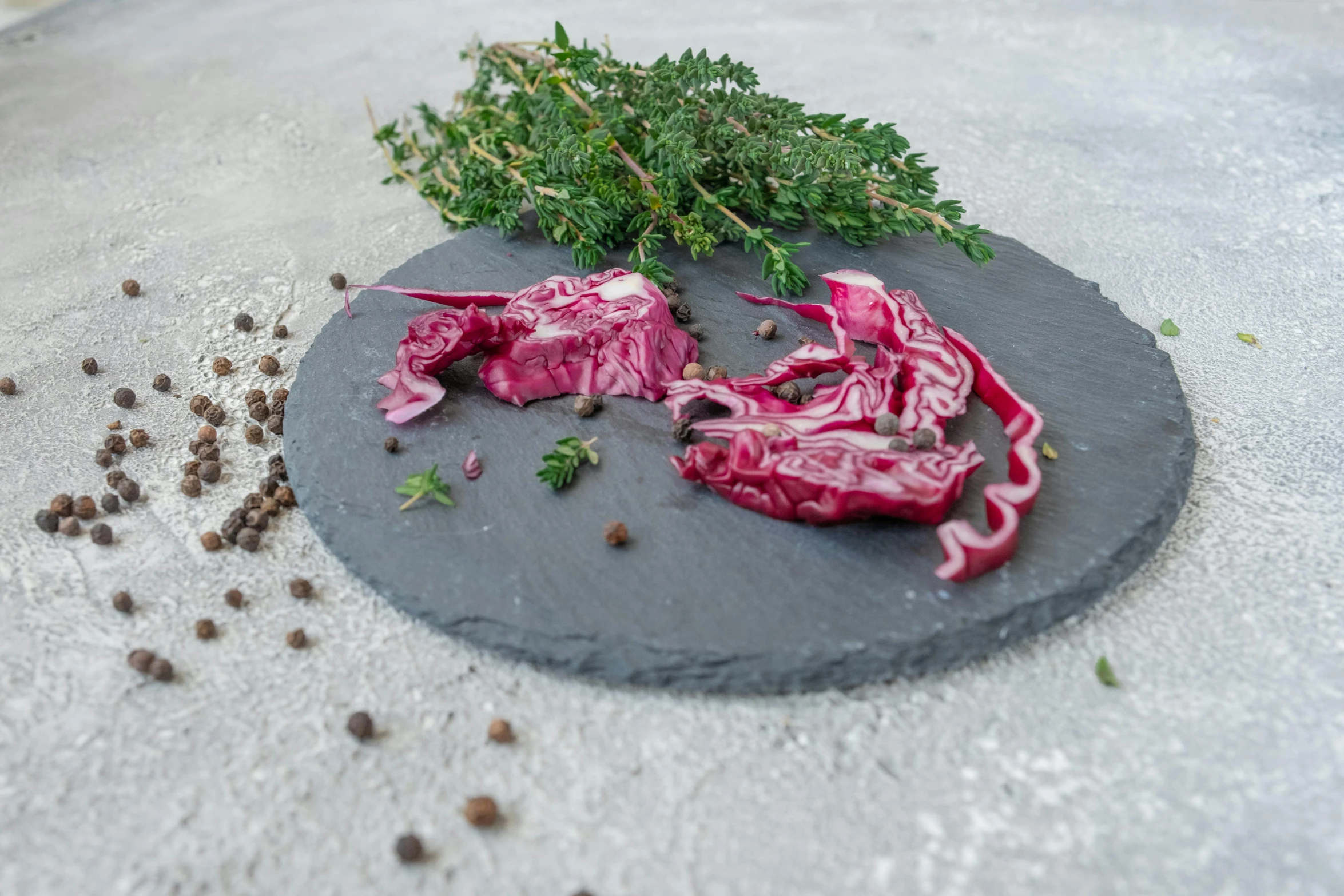 some food laying on top of a plate