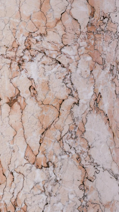 an old looking rock surface is seen from above