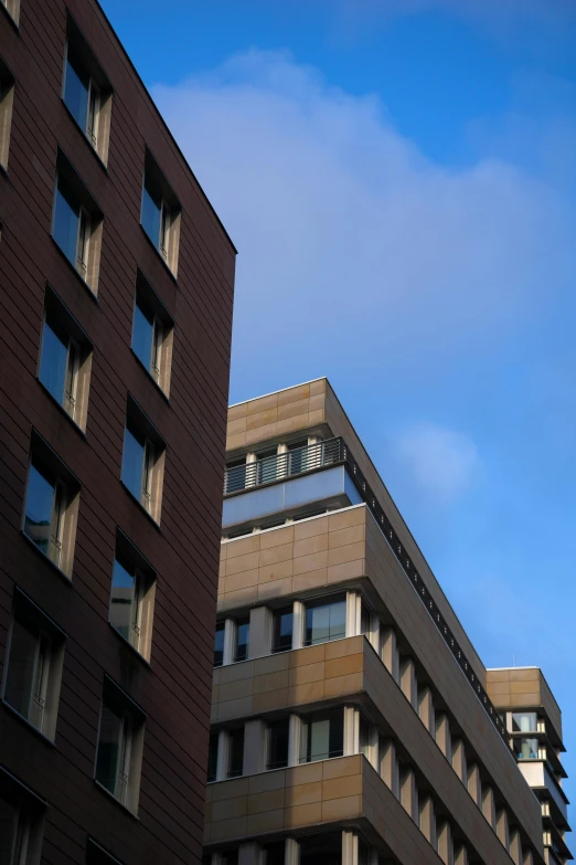 a building that has the sky in the background