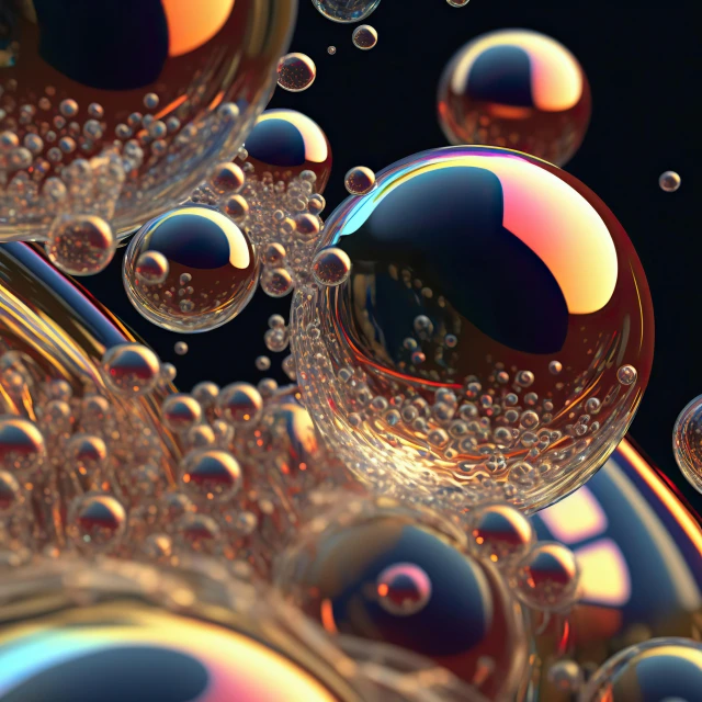 many bubbles that are in some kind of bubble