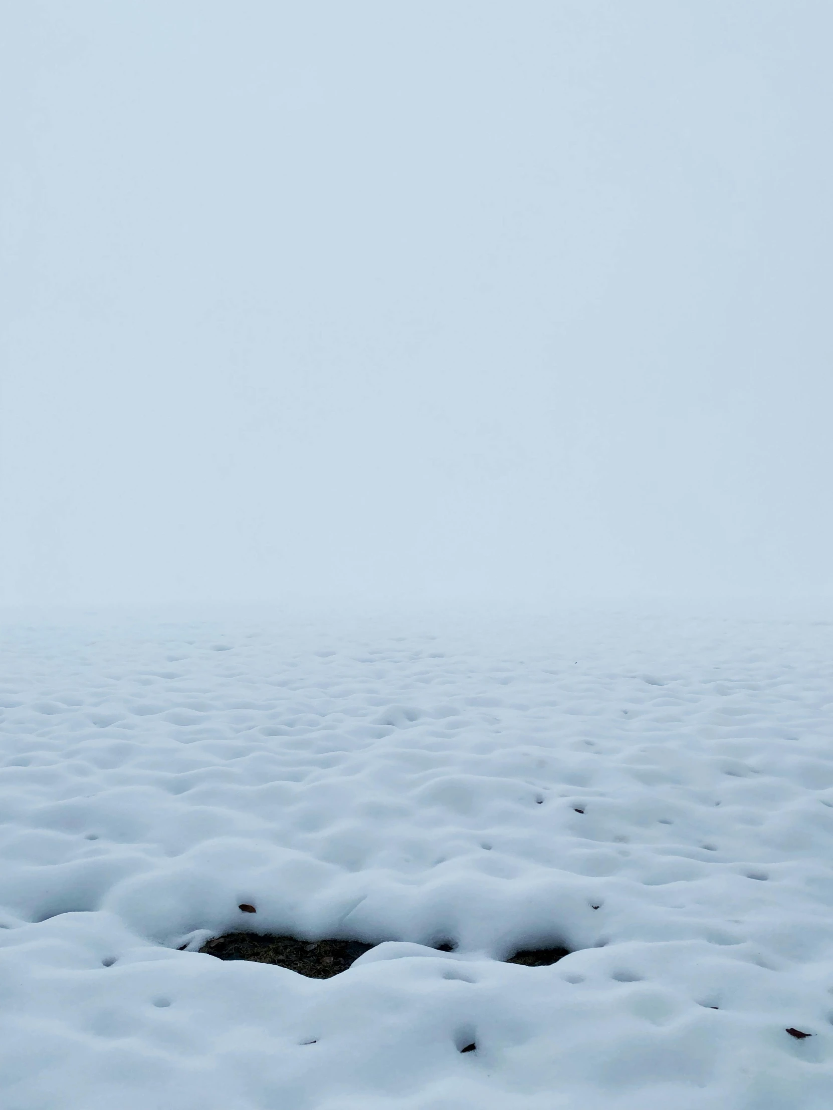 some kind of a snow covered ground with rocks