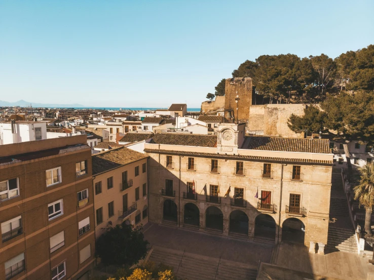 view of a city in the middle of daytime