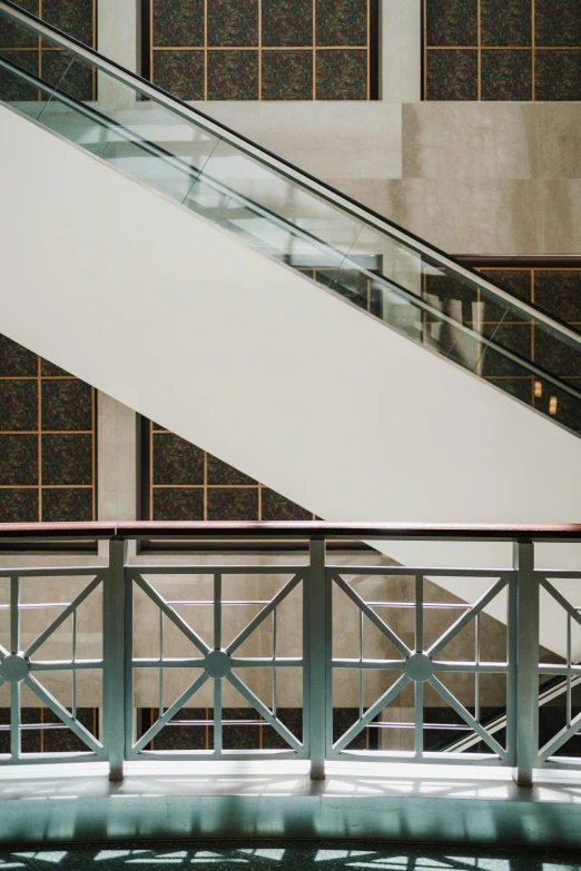 a person riding a skateboard with a handrail