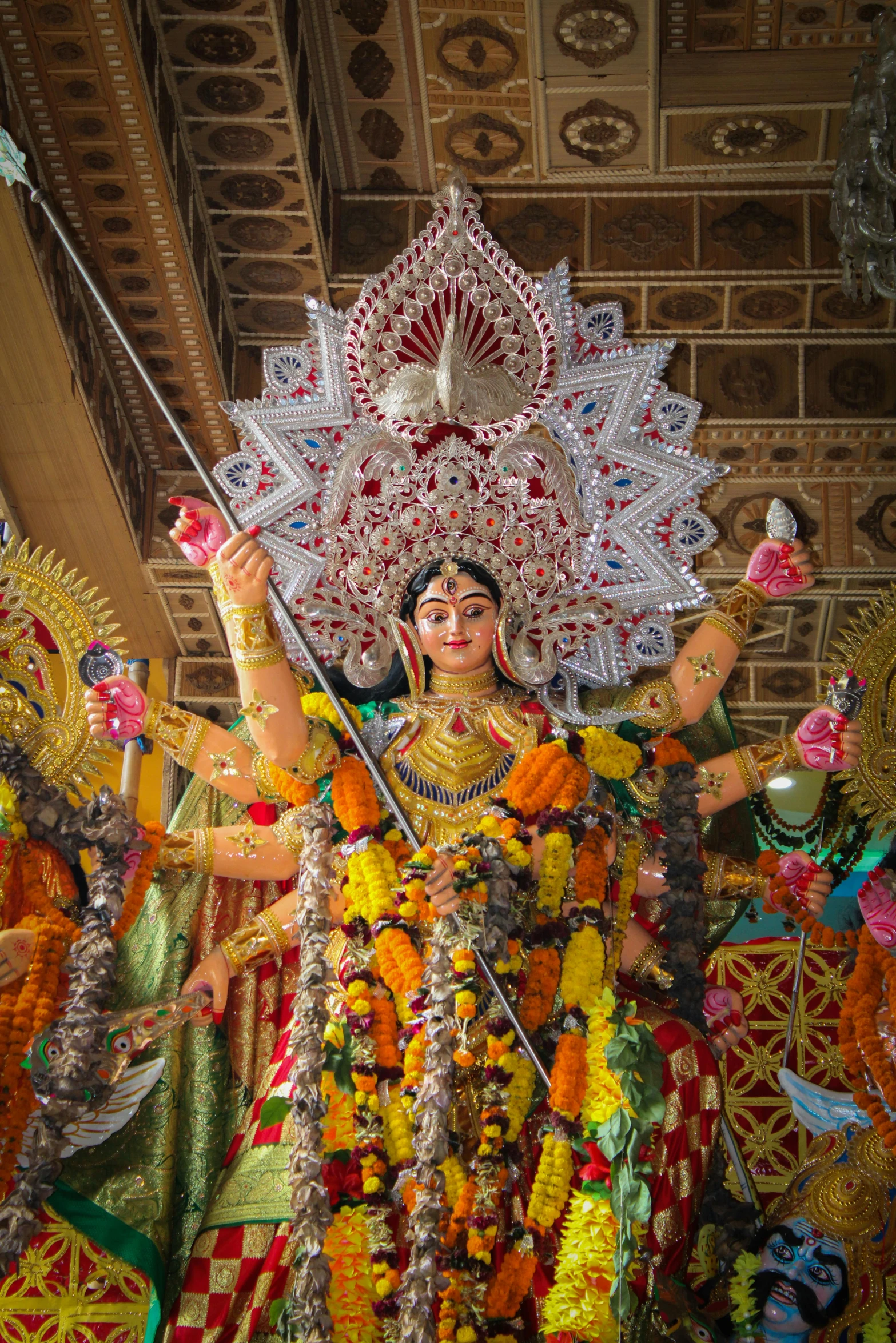 a close up of people holding colorful items in their hands