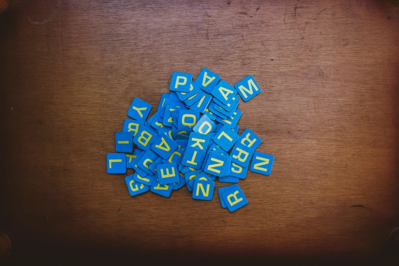 a bunch of letters that are sitting on a table