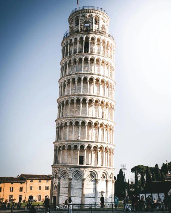 a very tall structure with a flag sticking out