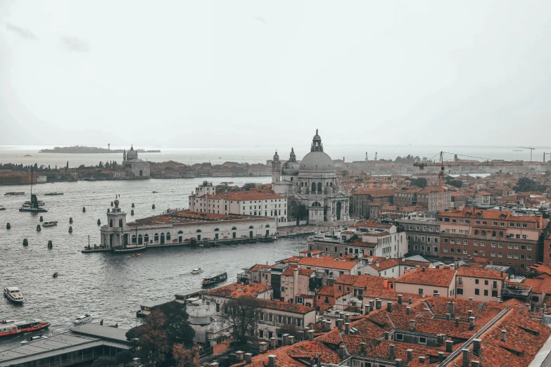 an image of an old city from above