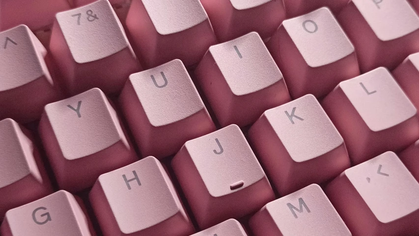 a close up view of a keyboard for computer use