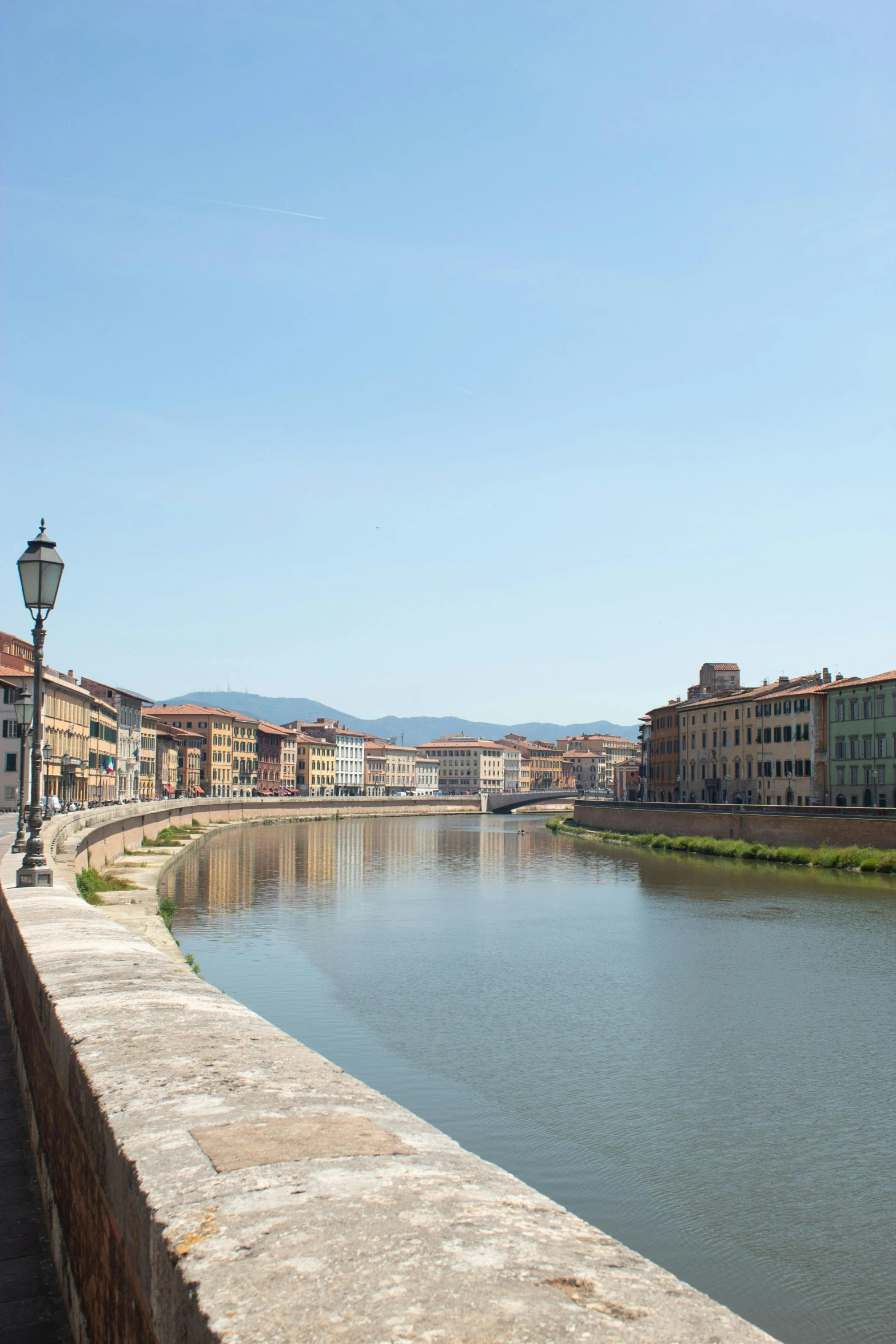 a waterway lined with buildings on both sides