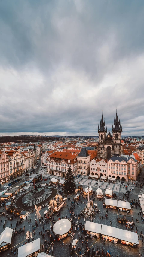 the city has many christmas markets in it