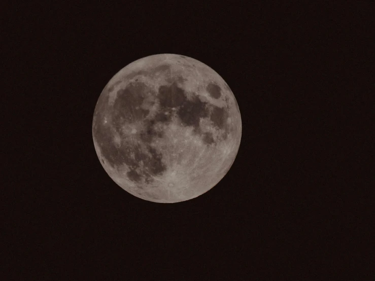 the full moon shining down on the sky