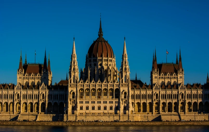 a large building with lots of windows on top of it