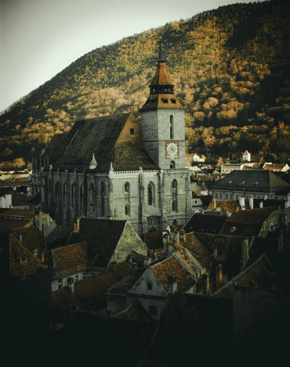 a old building with a tower on the top of it