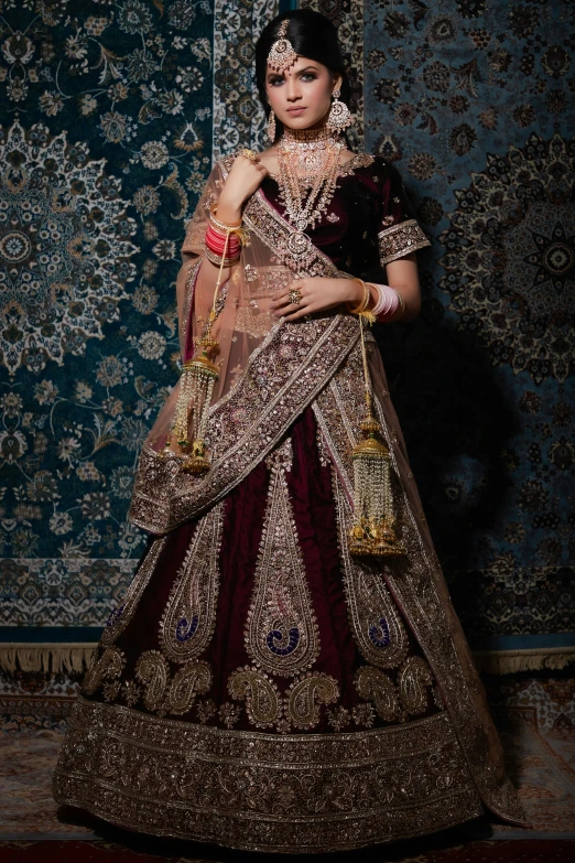woman wearing wedding clothes posing for the camera