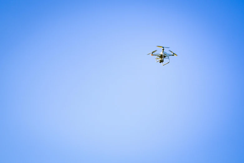 an airplane flying high up in the sky