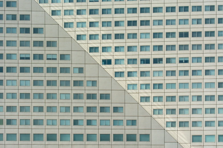 an abstract pograph of windows on a building