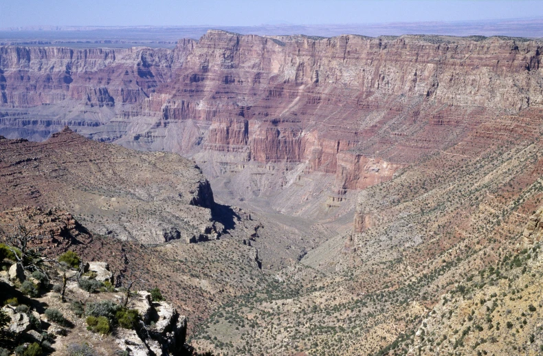 a picture of a canyon from an overlook point