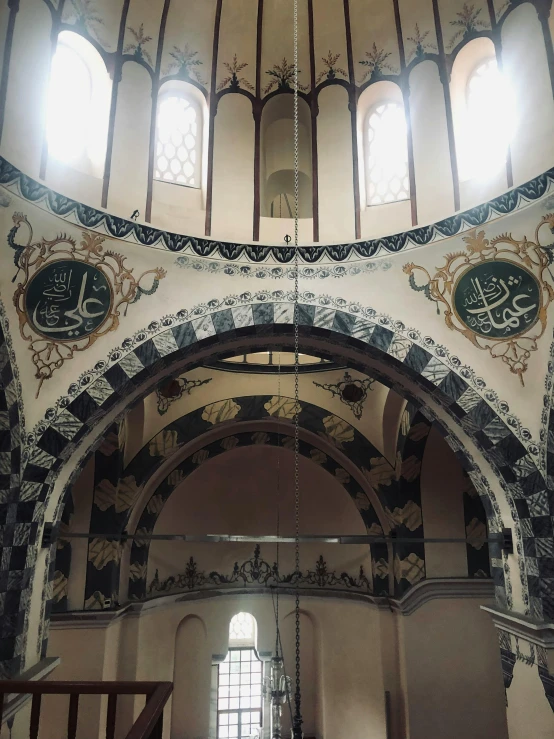 some very ornate architecture inside of an old building