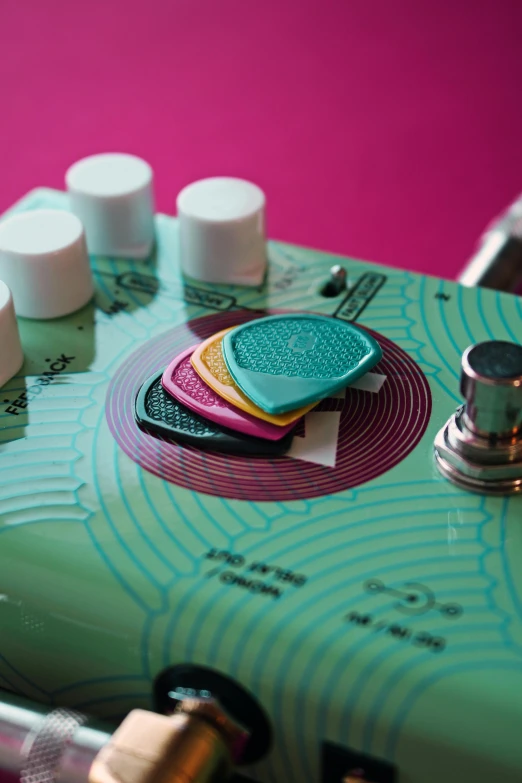 pills and a condom are on top of a table