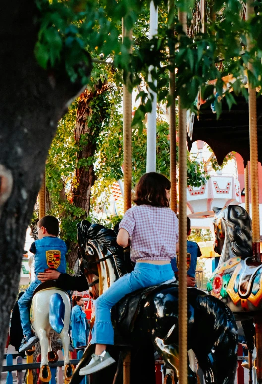 two women on an amut ride ride