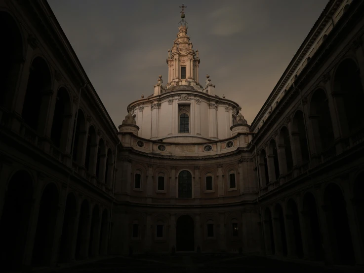 an image of the top of a building