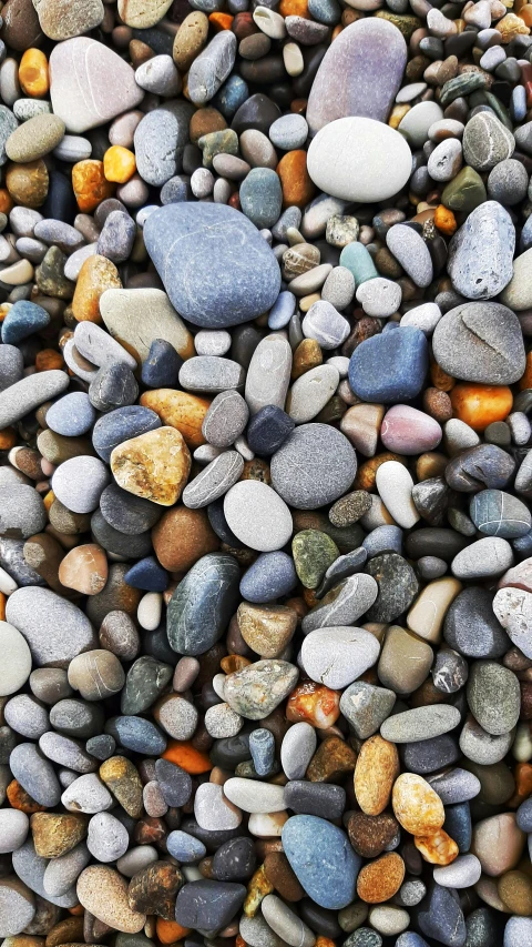 a background full of many small and large rocks