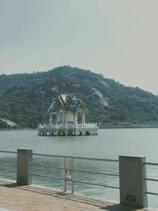 an image of a boat floating on the water