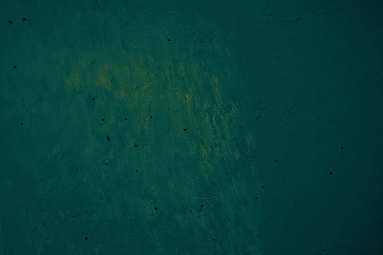 some black dots on the surface of a green surface