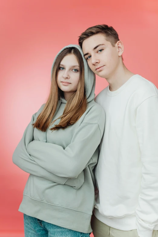 an image of two people posing for the camera