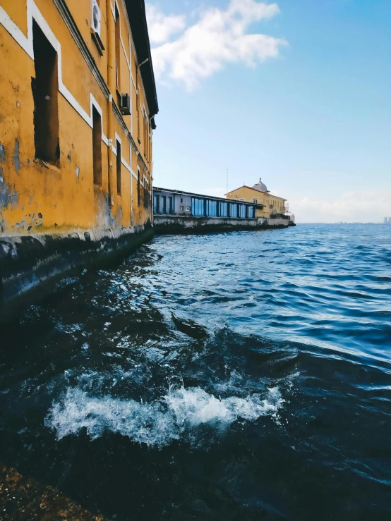 the water is really blue in color of the ocean