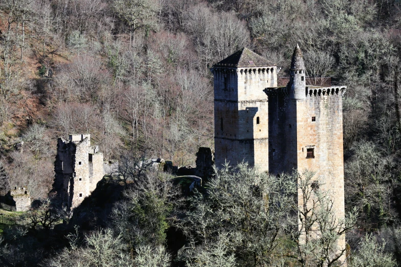 there are several very old structures on this hill