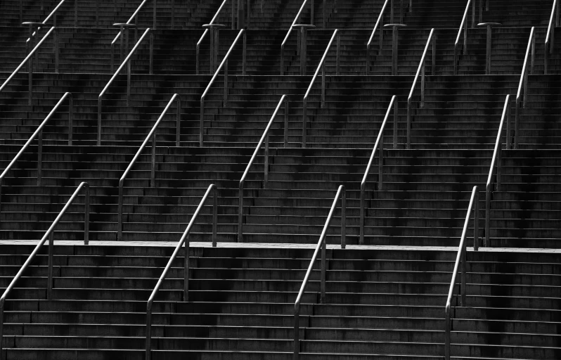 the background of a stadium filled with rows of chairs