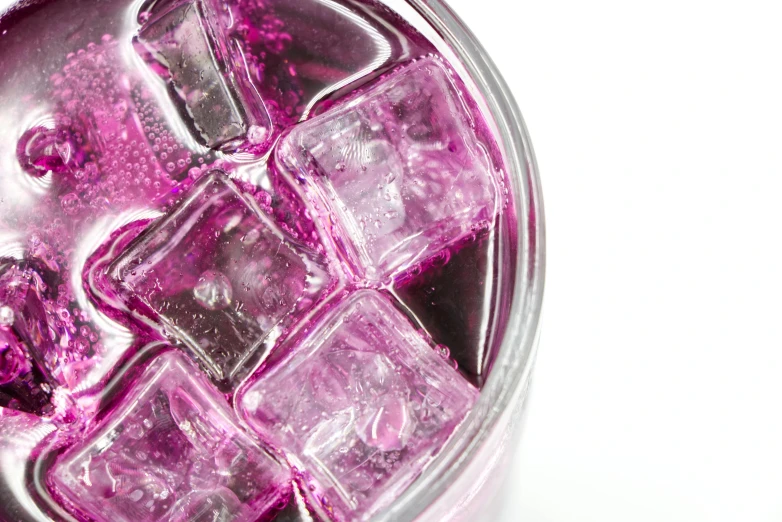 an image of ice cubes on the inside of a blender