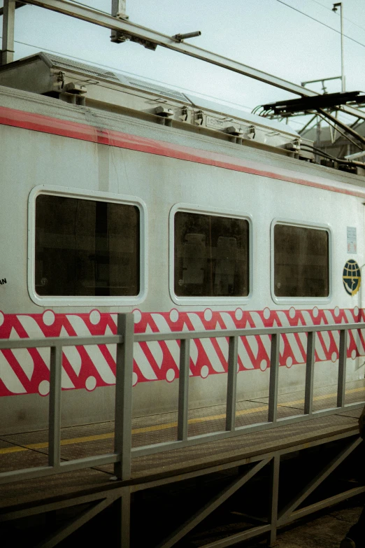 a train on the track being pulled away