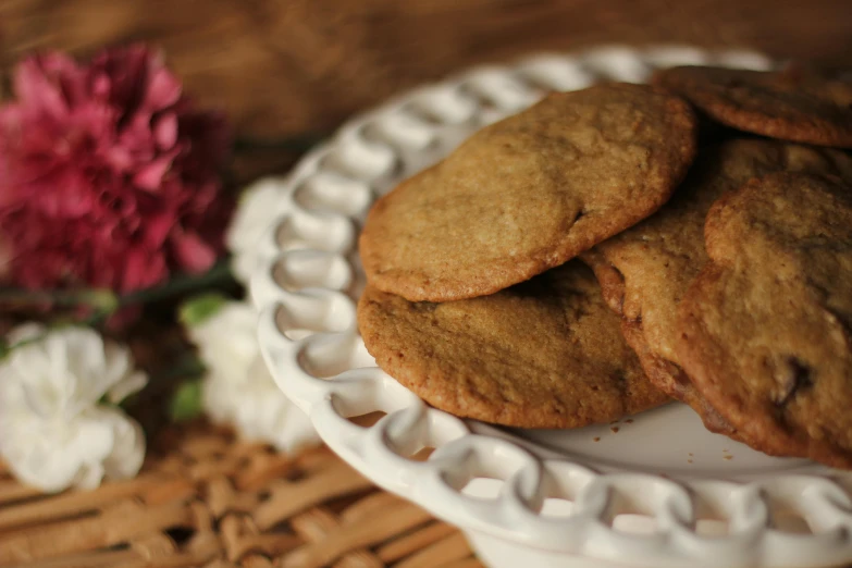 several cookies stacked on top of each other