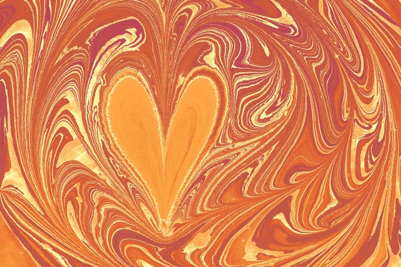 this is a close up image of an orange, pink and yellow background