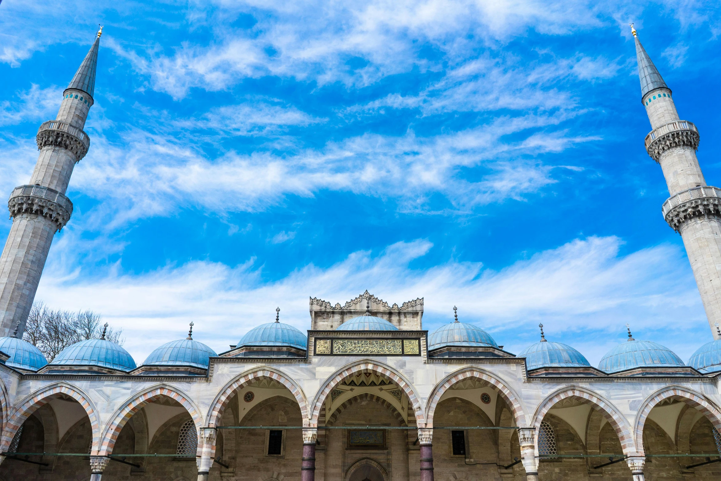 the minalis in turkey are built using a combination of arches and columns