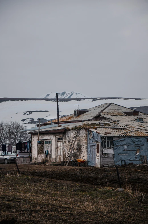 the buildings are vacant in the country