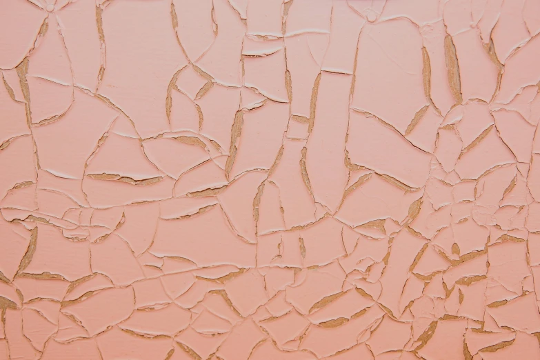 s in paint covering the inside of a pink wall