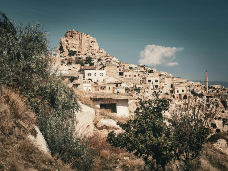 a bunch of houses that are on a hill