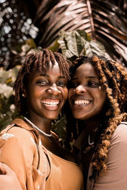 two women are taking a selfie together