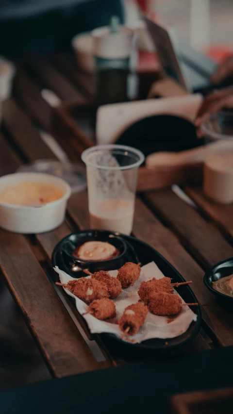 the food at this table is prepared and ready to be eaten