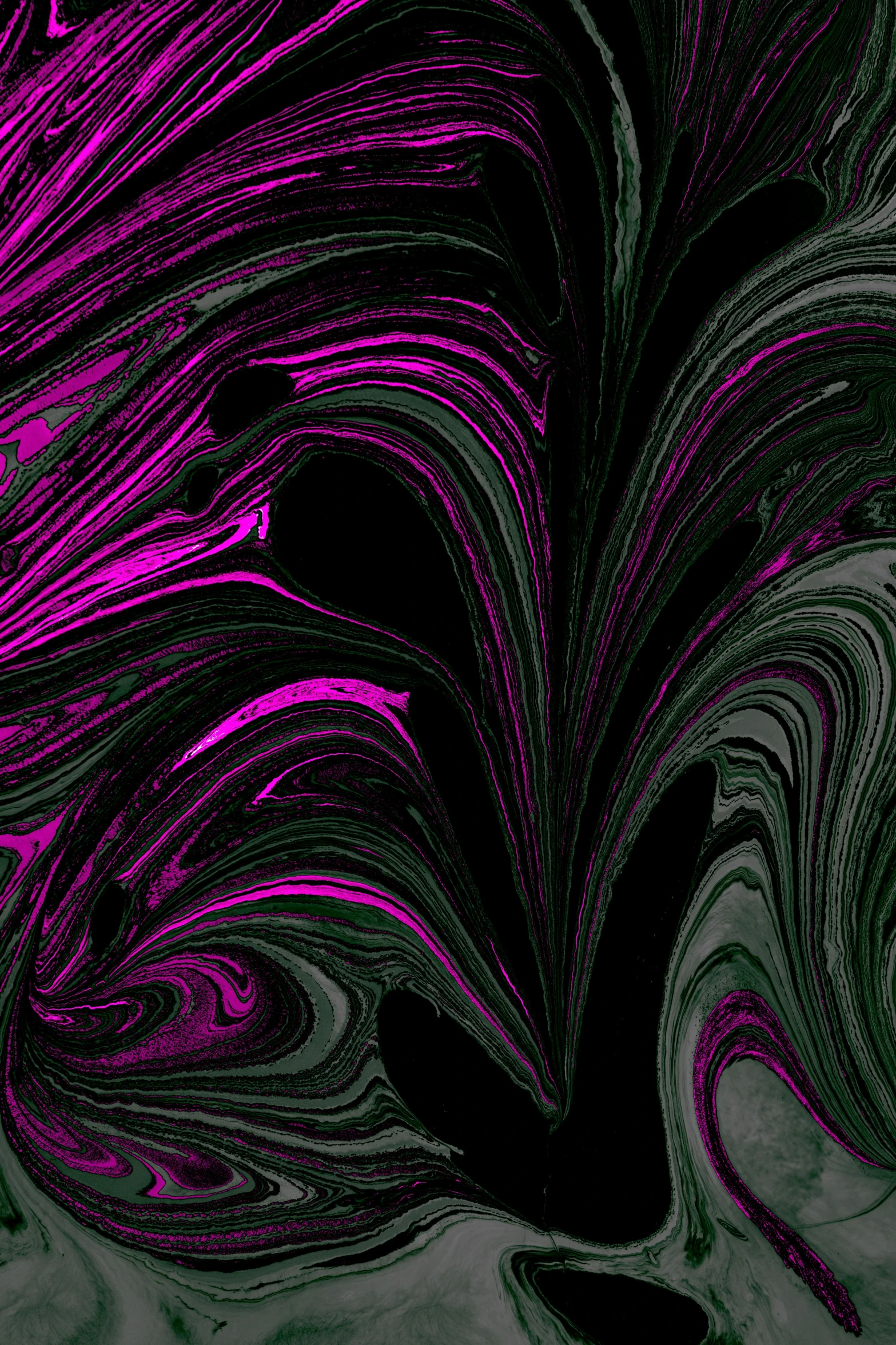 an abstract image of an interesting wavy shape